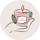 wax wonderland with background icon